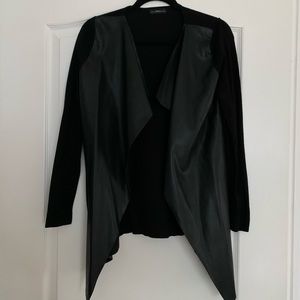 Asymmetric cardigan